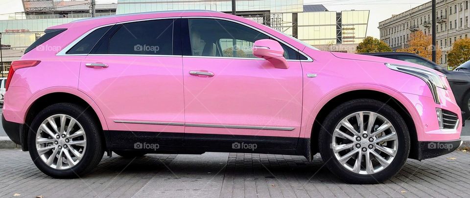 Pink car 💖🚘
