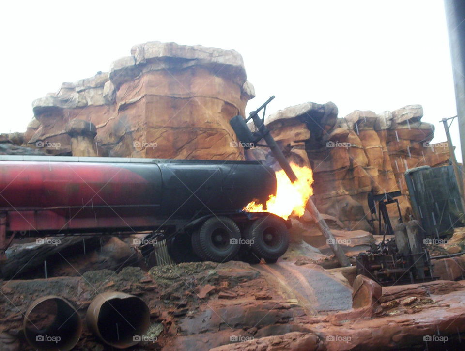 WDW/MGM - Exploding Gas Tanker
