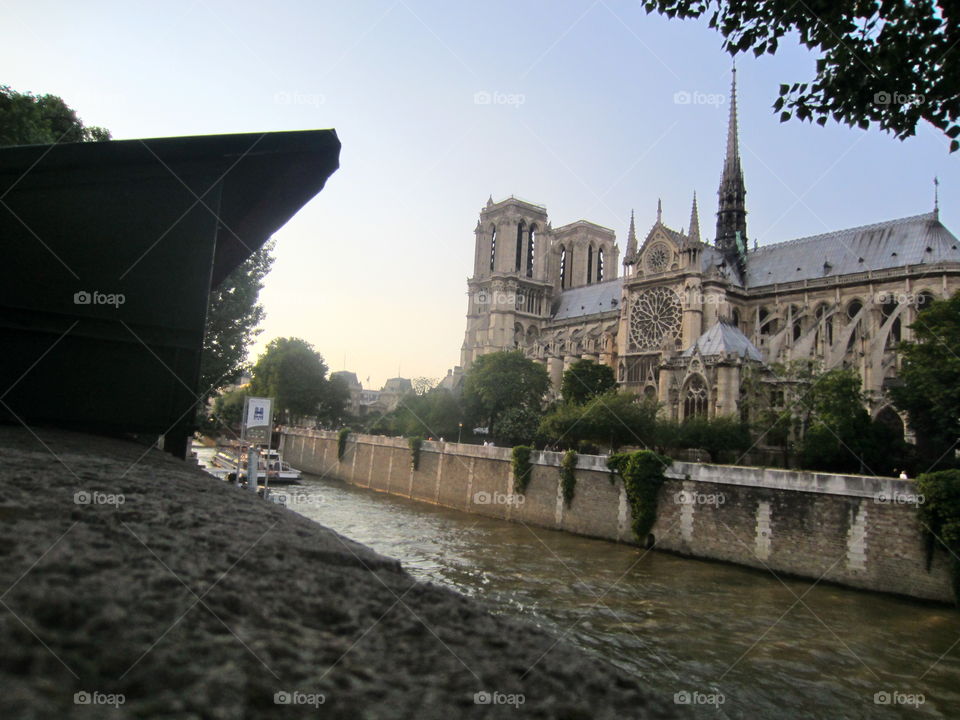 Architecture, River, Water, No Person, Travel