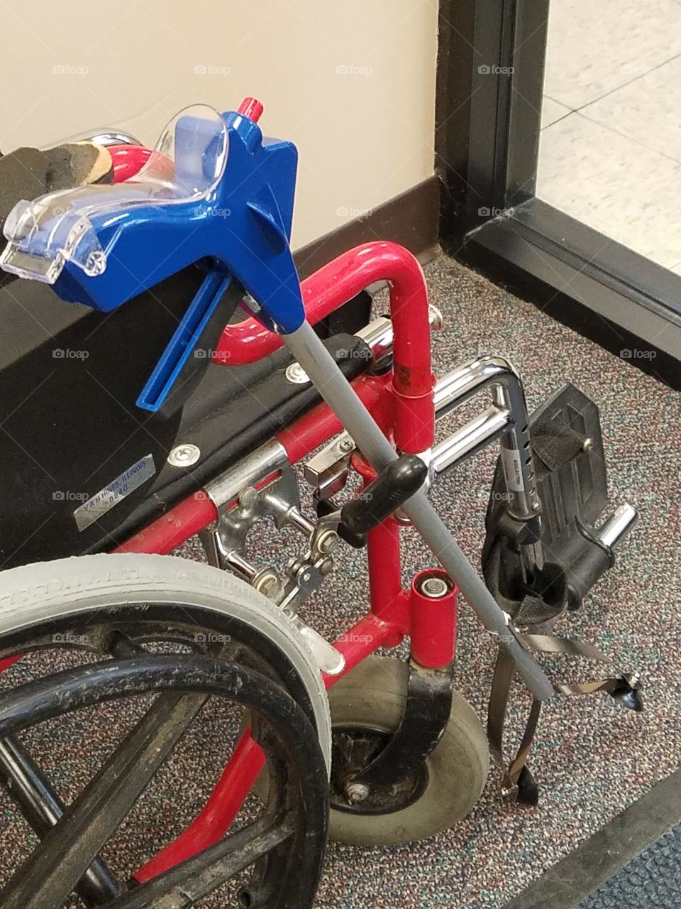 wheelchair with reacher