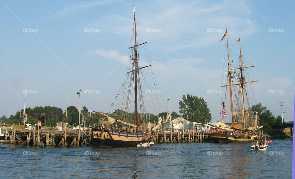 Portsmouth tall ship