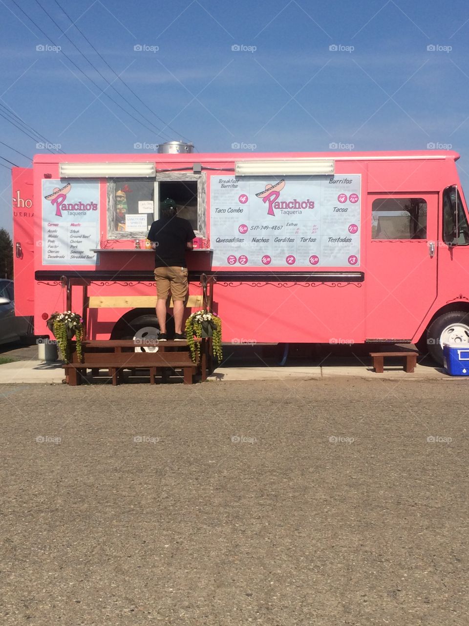 Pink taco truck!
