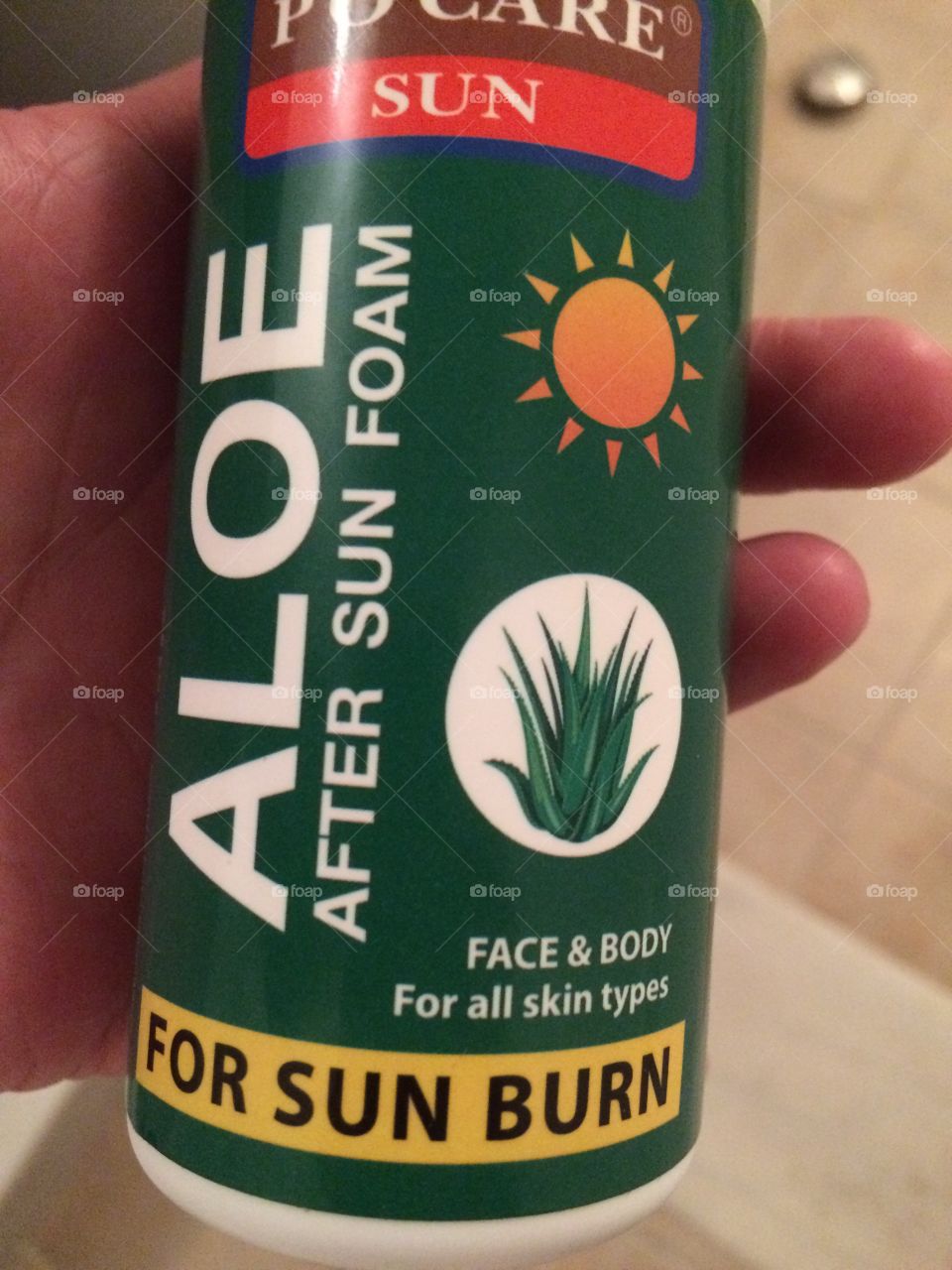 Aloe Vera after sun 