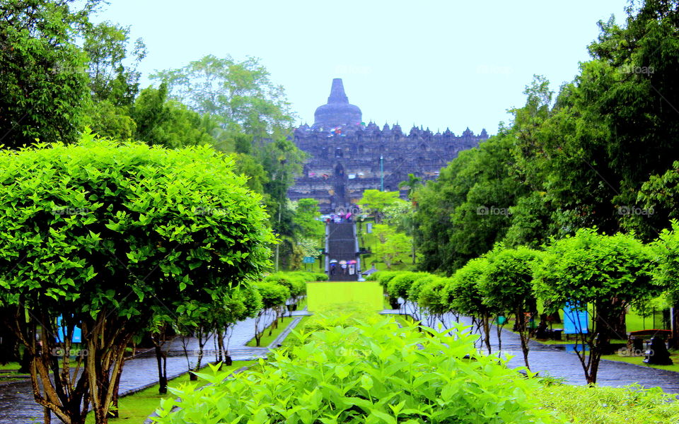 Gate of Borobudur Temple