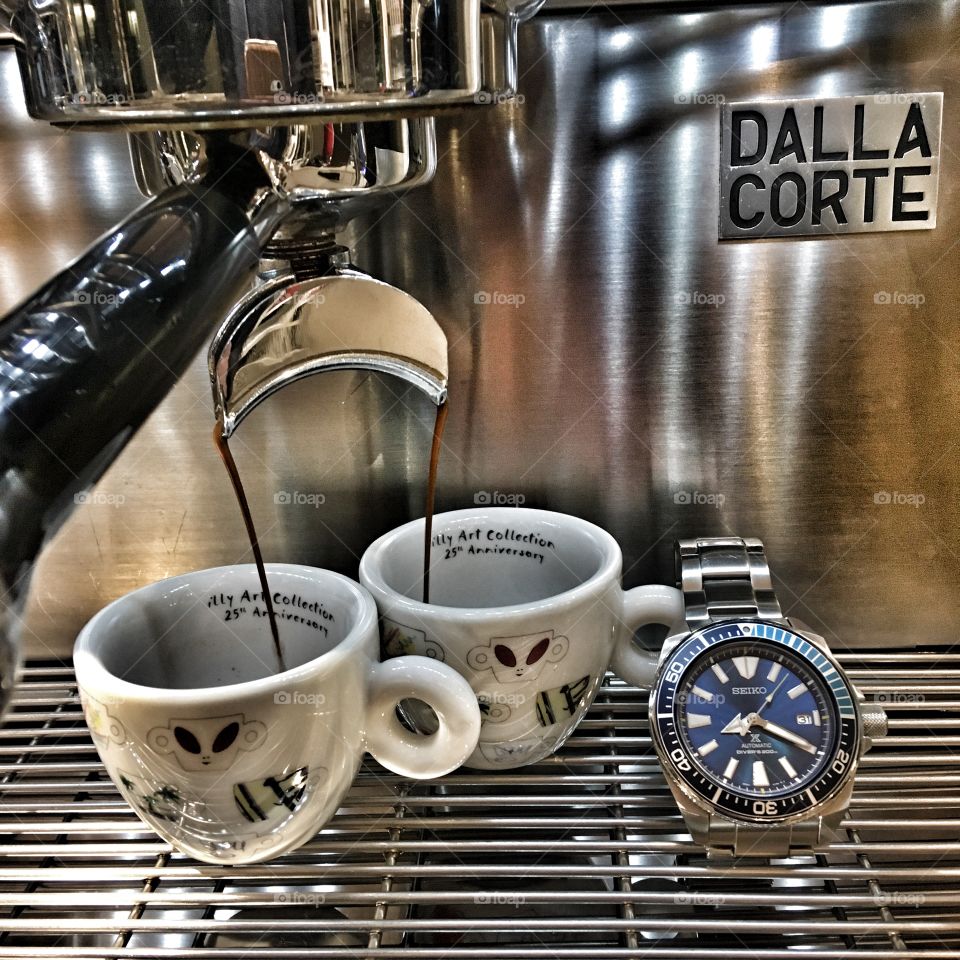 Time is everything when preparing espresso!