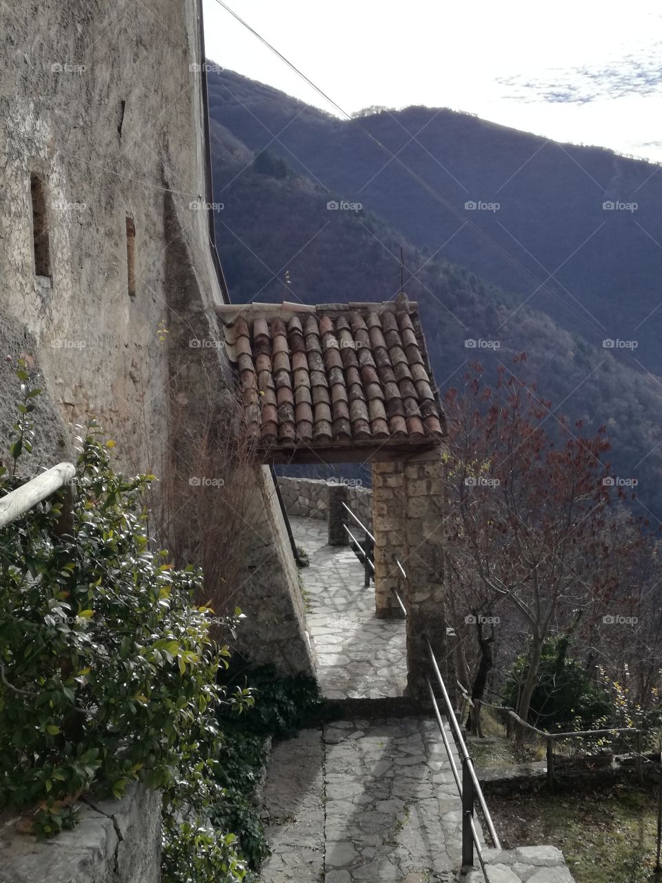 Mountains from the Sanctuary of St. Francis