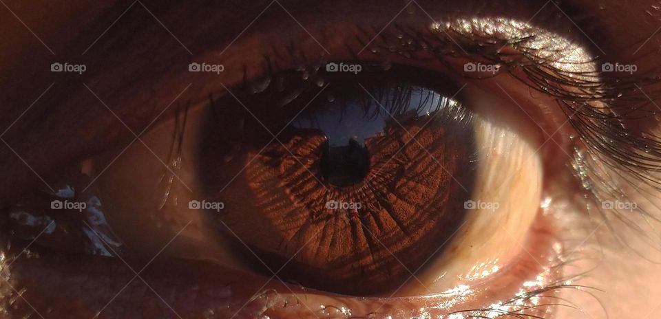 Galaxy inside your eyes 👀