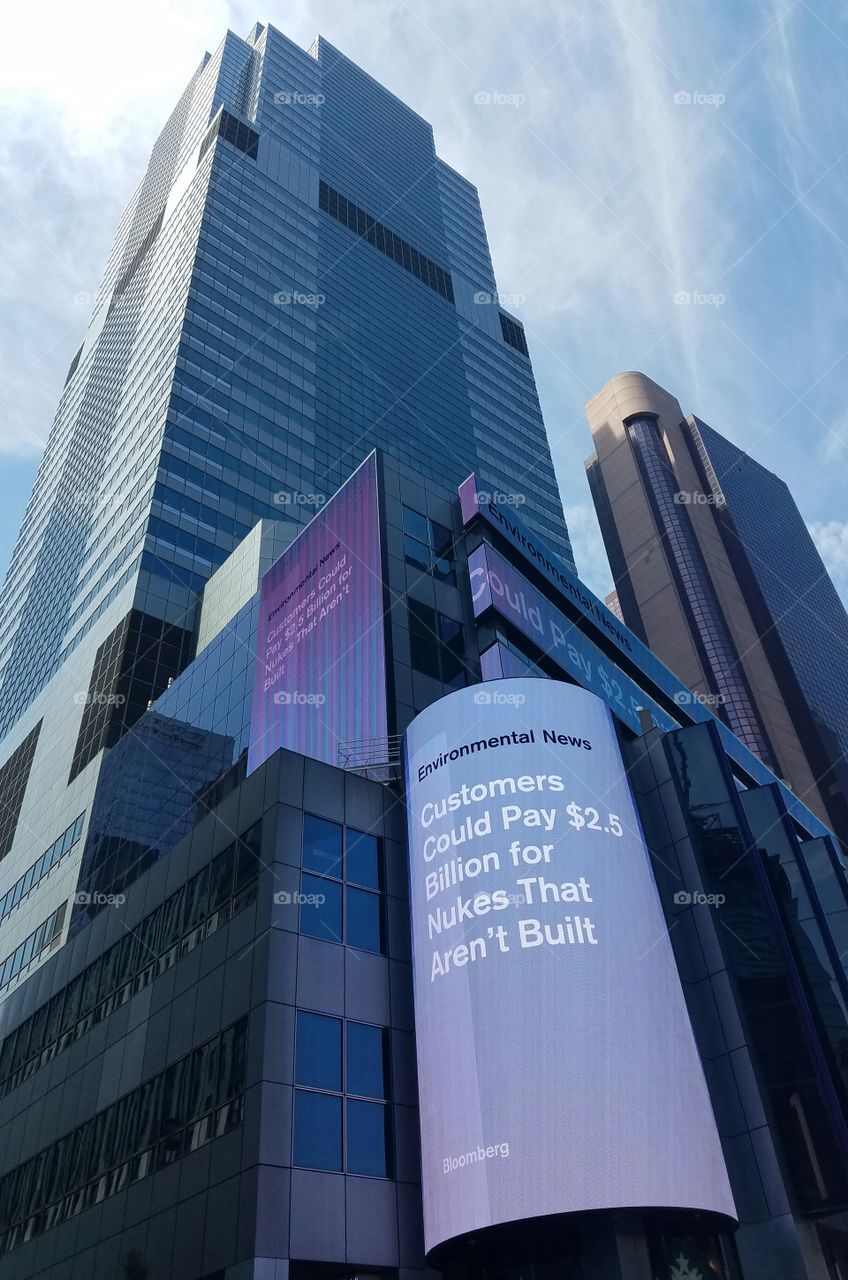 Time Square Electronic Screen