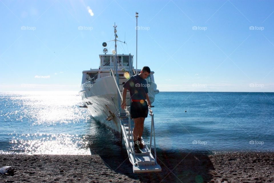 Sea, Water, Watercraft, Ocean, Seashore