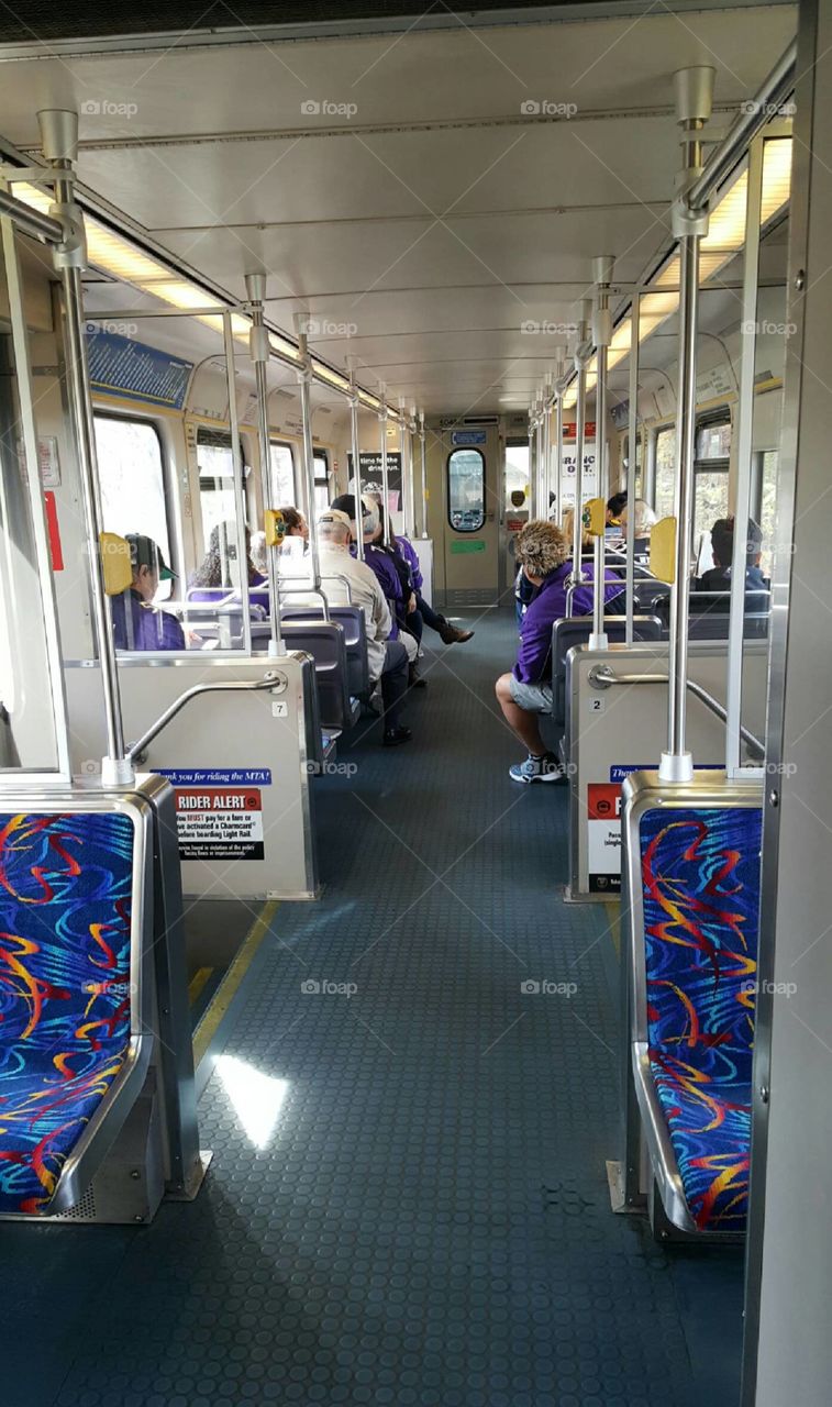 Lightrail Ravens Game Day