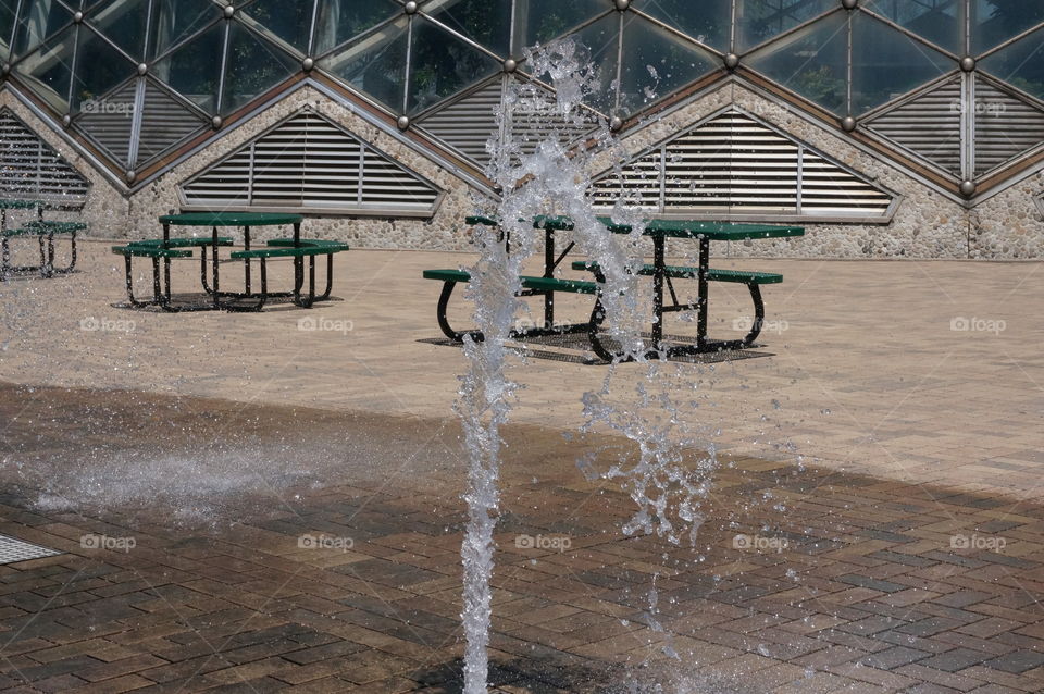 Architecture. Fountains