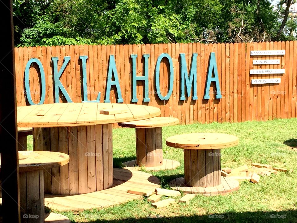 Oklahoma Sign