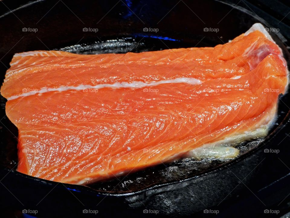 Cooking Salmon
