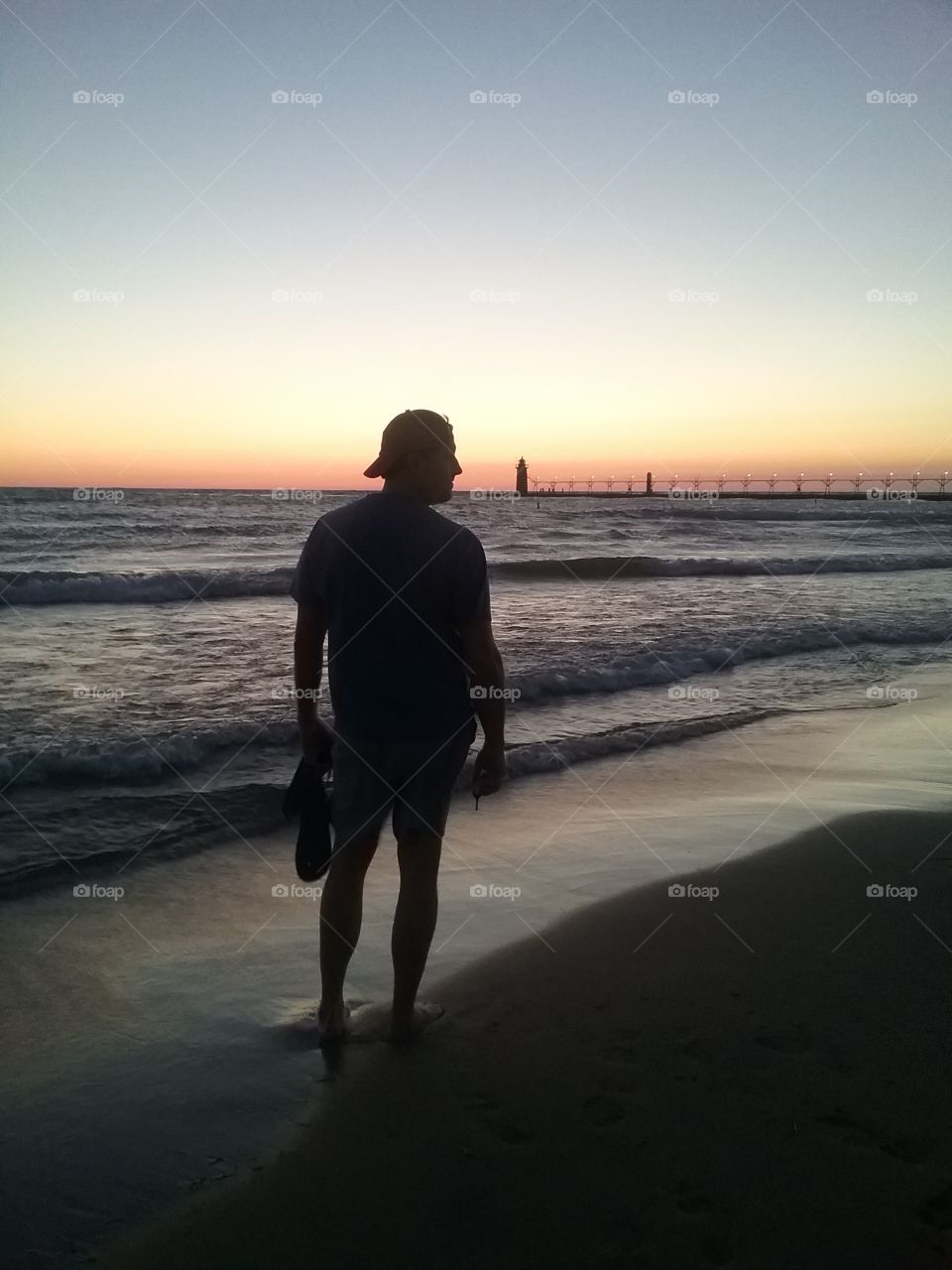 Beach, Sea, Water, Sunset, Ocean