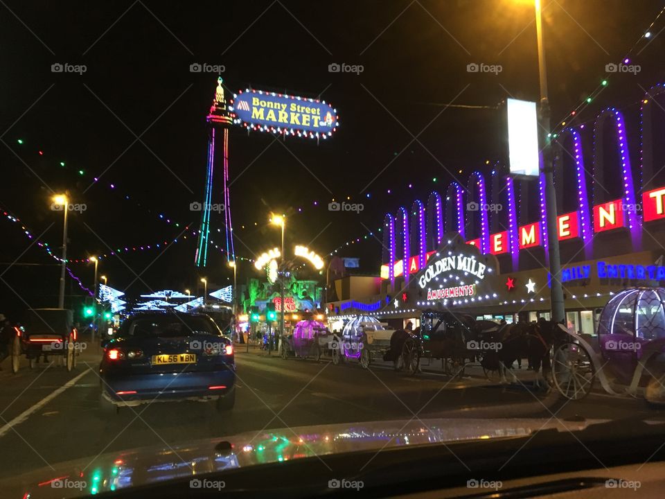 Blackpool illuminations.