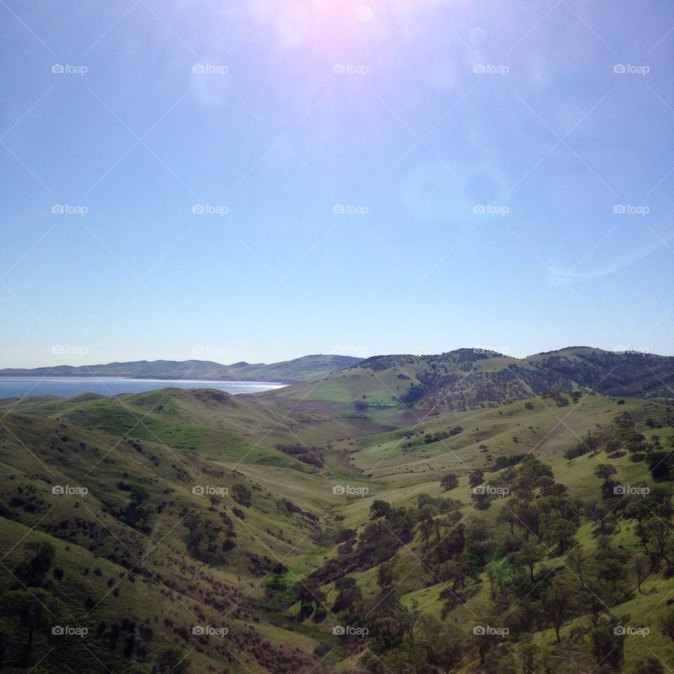 Rolling Hills of California