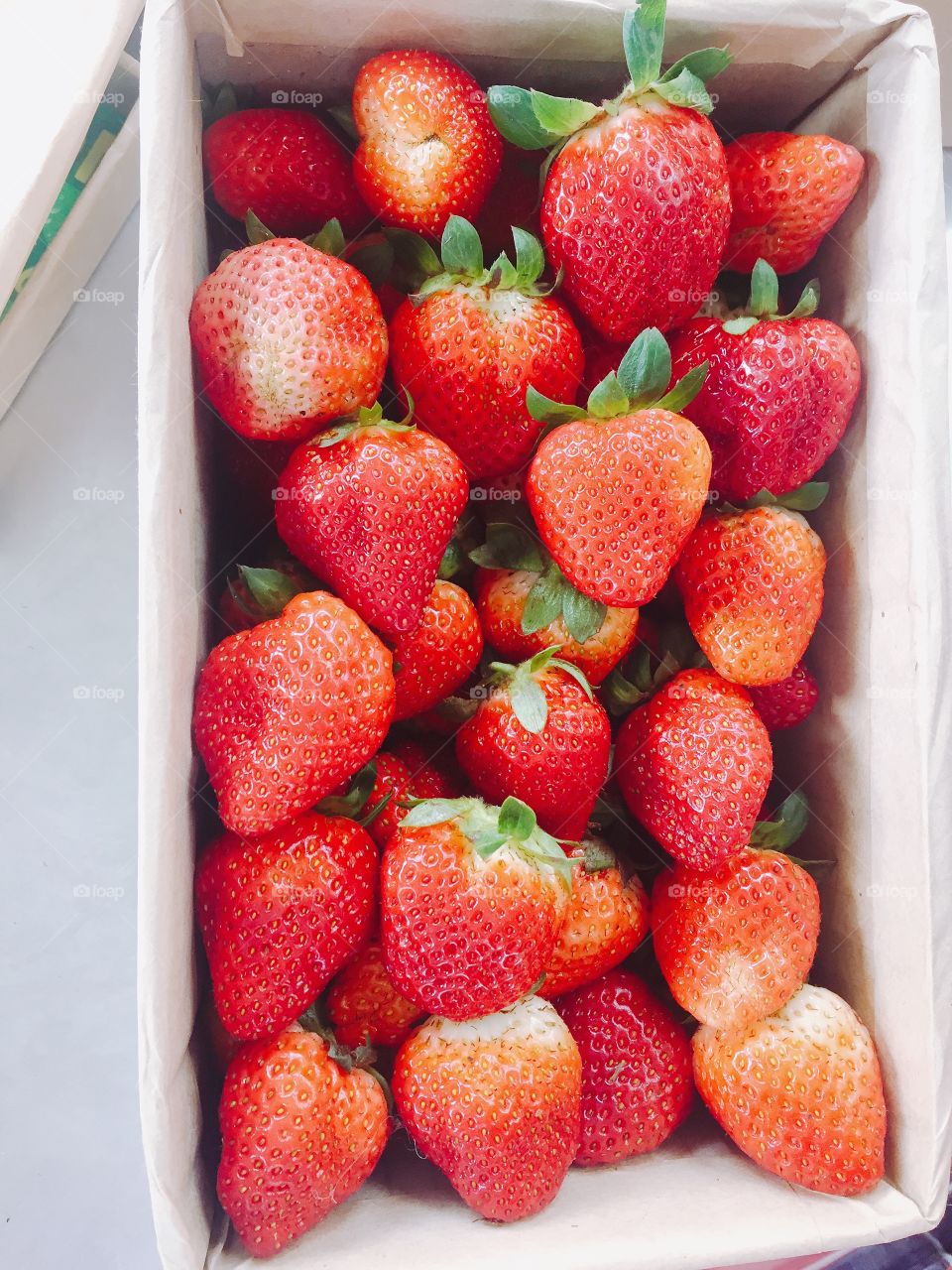 Strawberries in Vietnam. Awesome!!!