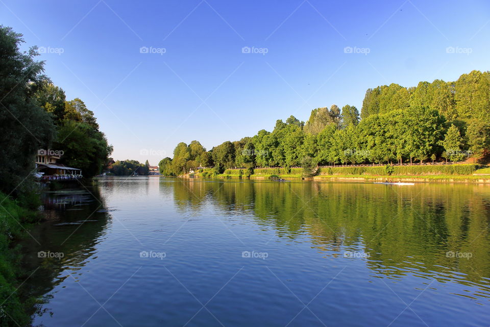 Po river, Turin, Italy