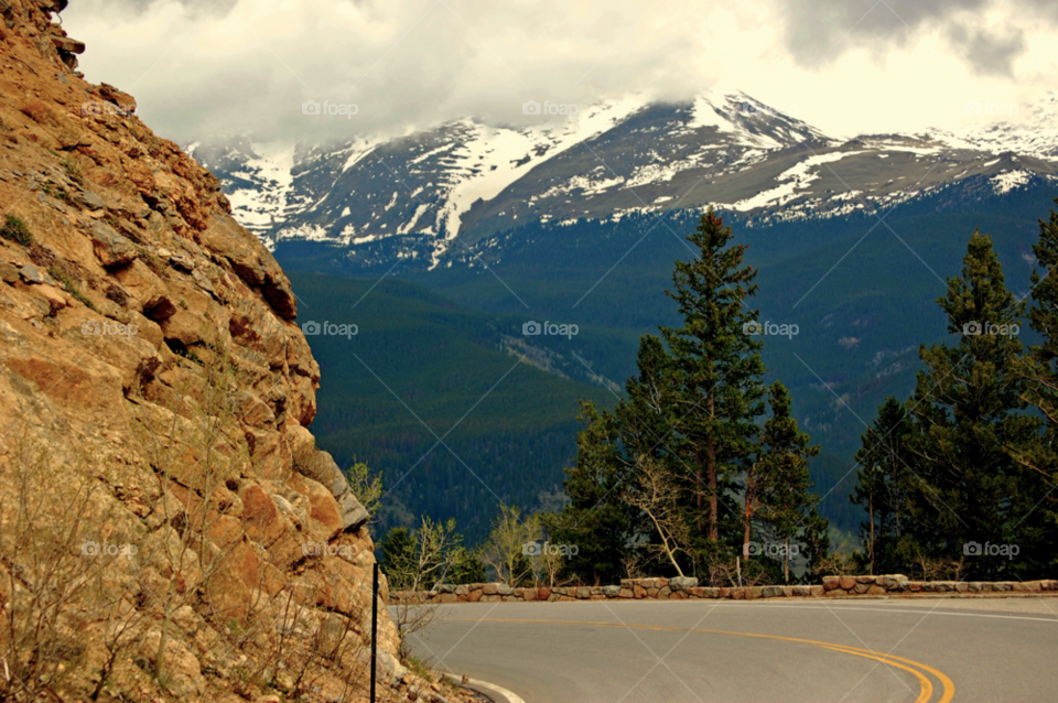 colorado mountain road by refocusphoto