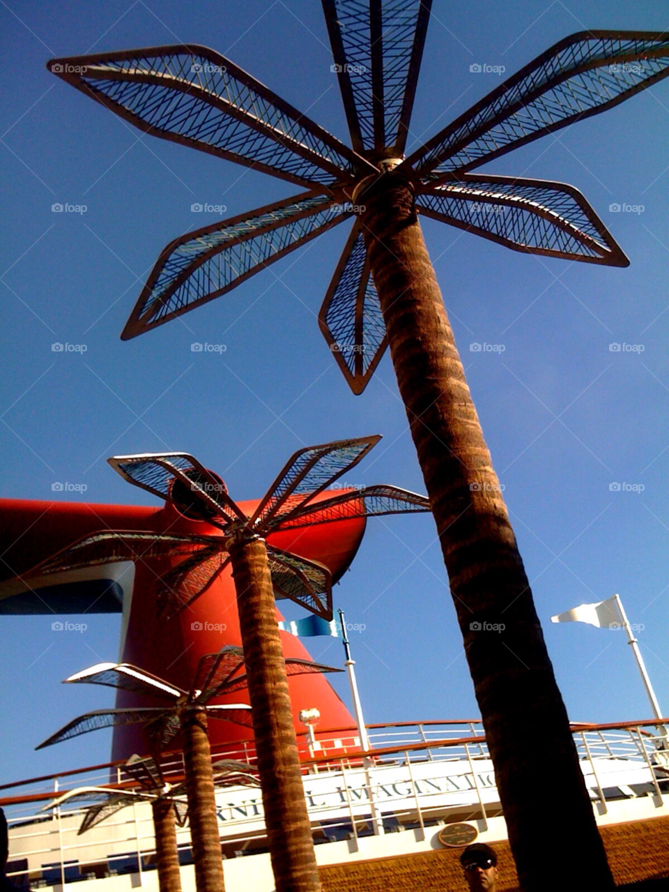 carnival outdoor palm boat by jmsilva59