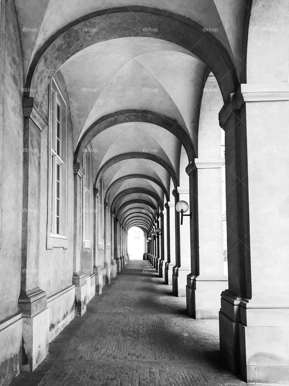 This photo is from the stables at Christiansborg in Copenhagen. This is from a beautiful summerday without corona crisis