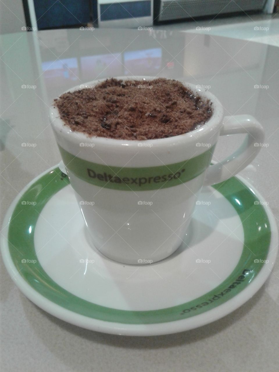 some cappuccino