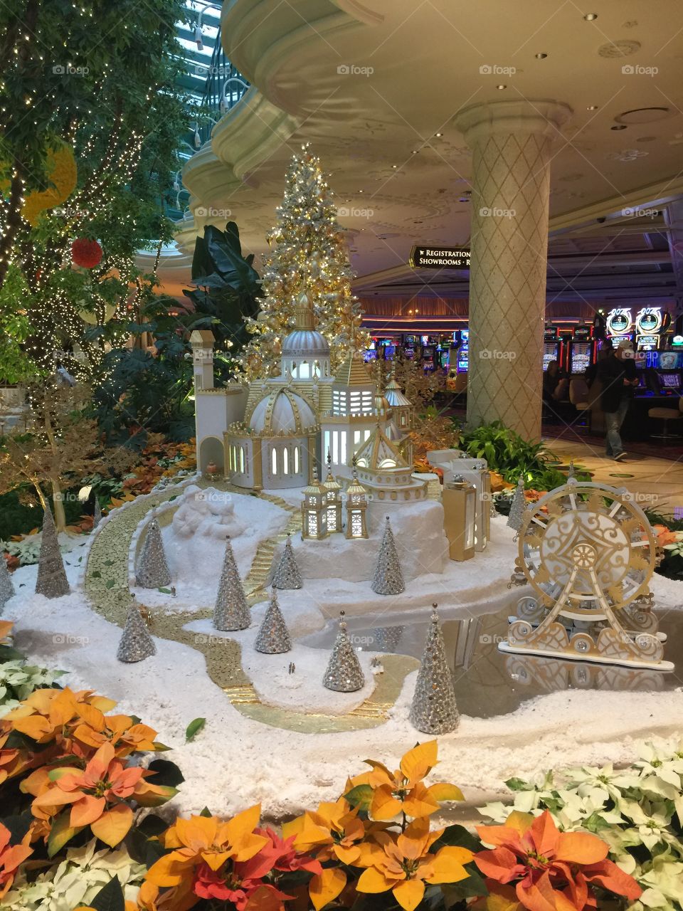 Wynn Vegas Christmas Display
