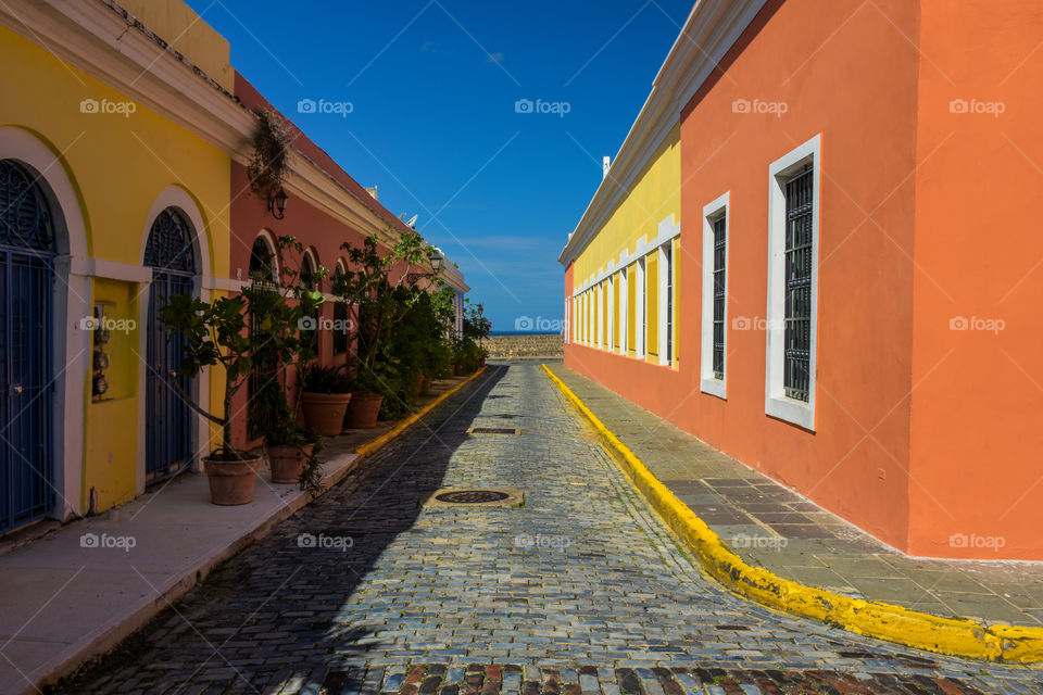 Colonial Streets Old San Juan
