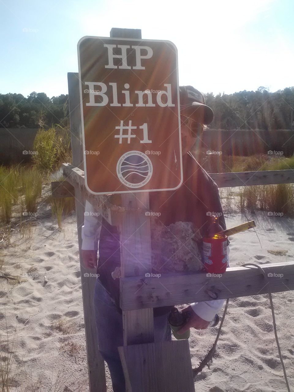 in the blind,  Virginia