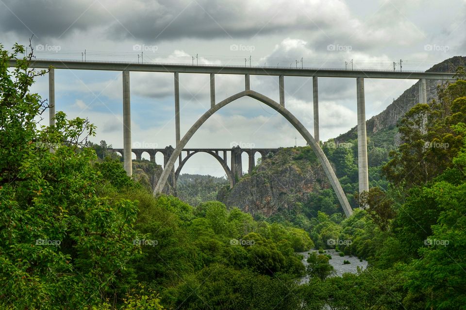 View of old bridge