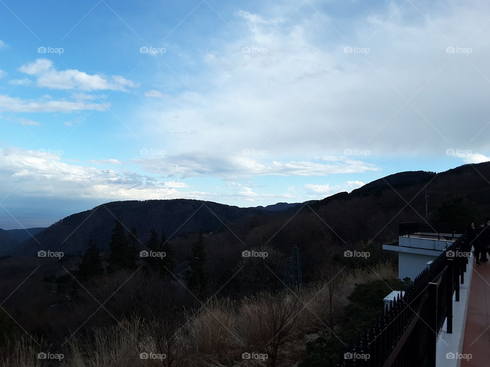 Hakone, Japan, mountain range