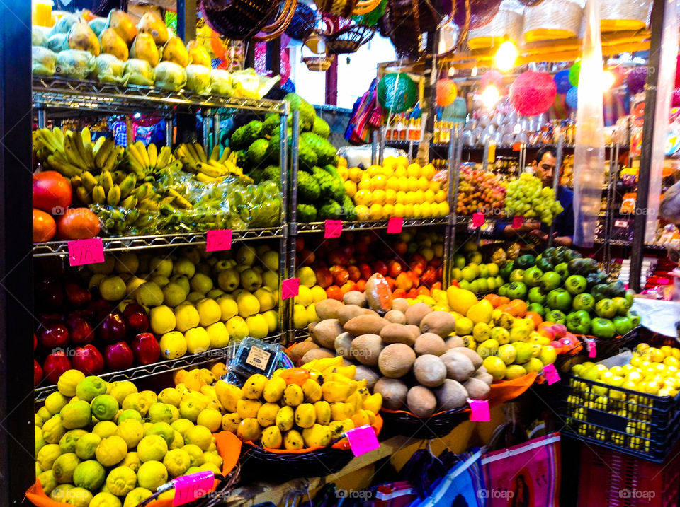 fruits at the market