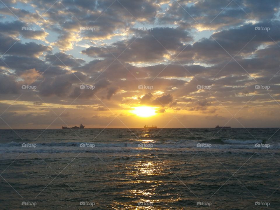 Sunset at the Beach