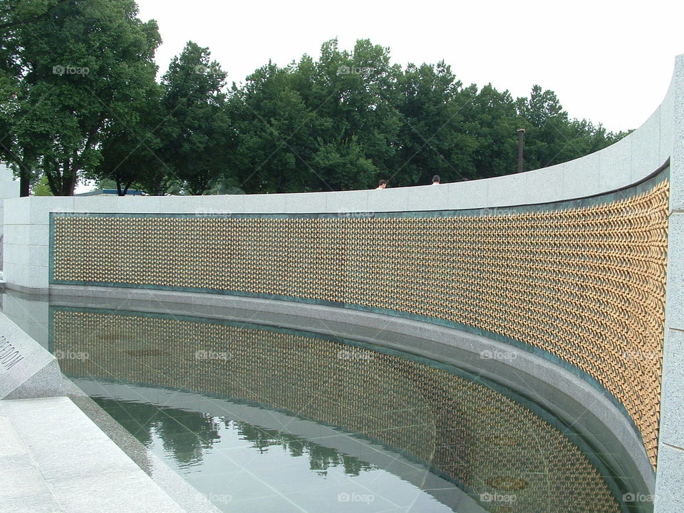 Washington DC - World War II Memorial wall