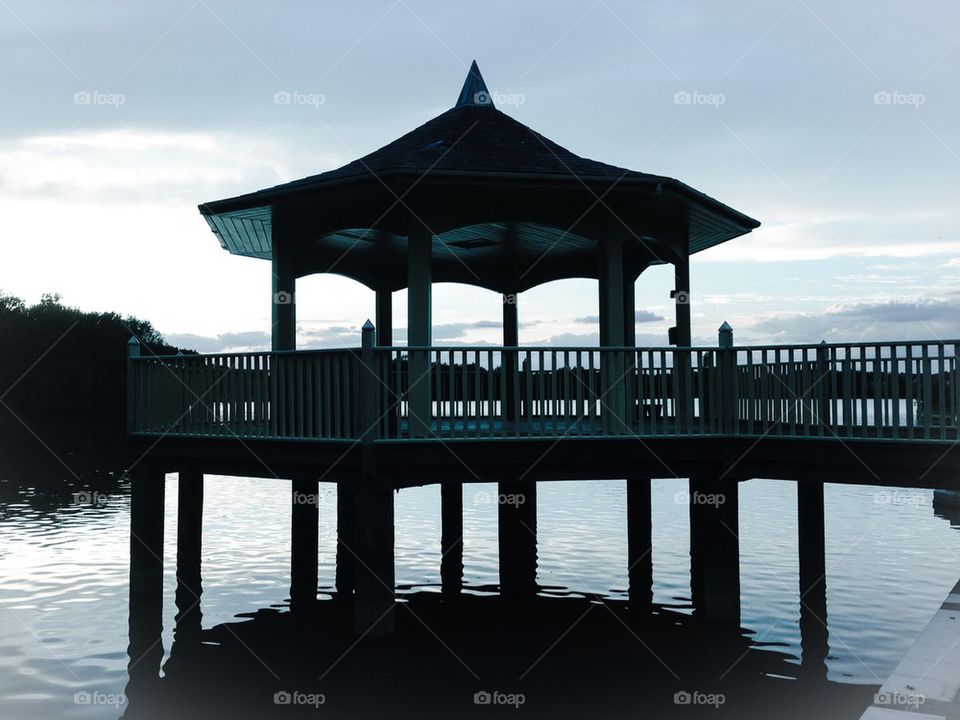 Pagoda at the lake