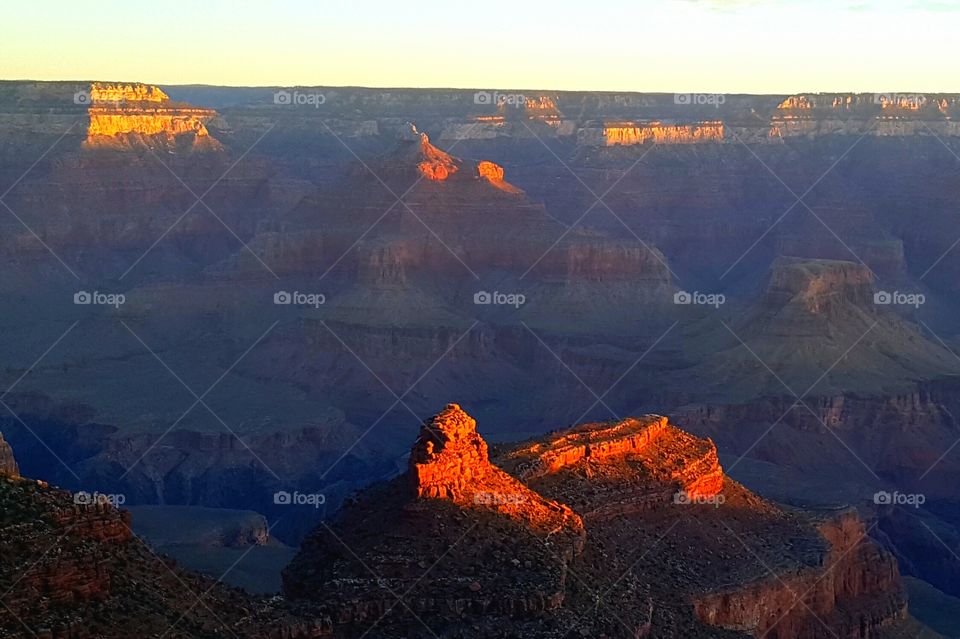 Grand canyon sunrise