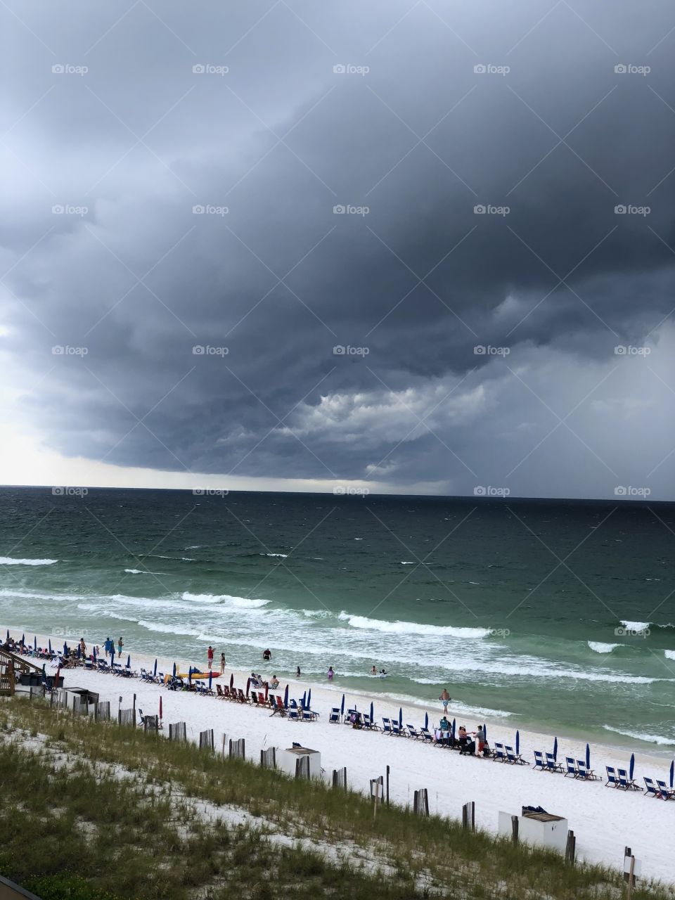 Storm over the gulf