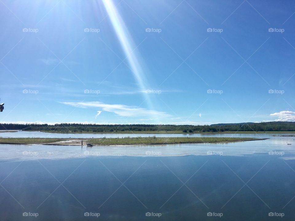 Floating down the Chena River!
