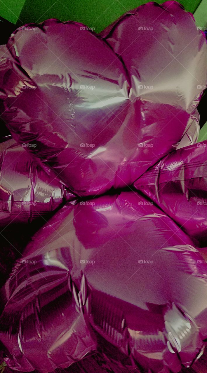 Pink balloons!