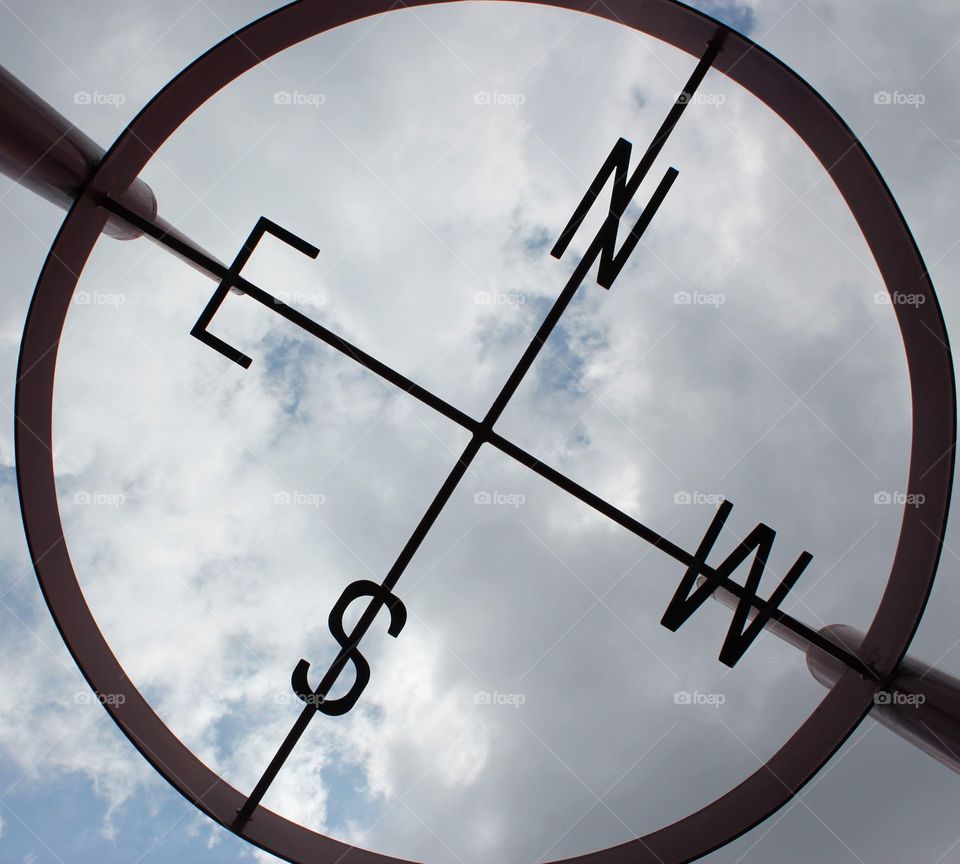 Giant compass like shape