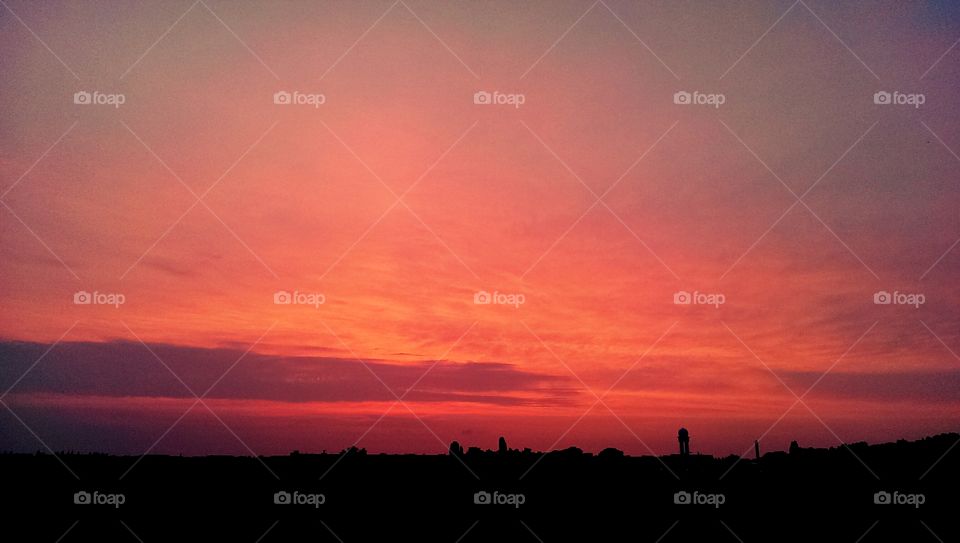 Sunset at Tempelhof