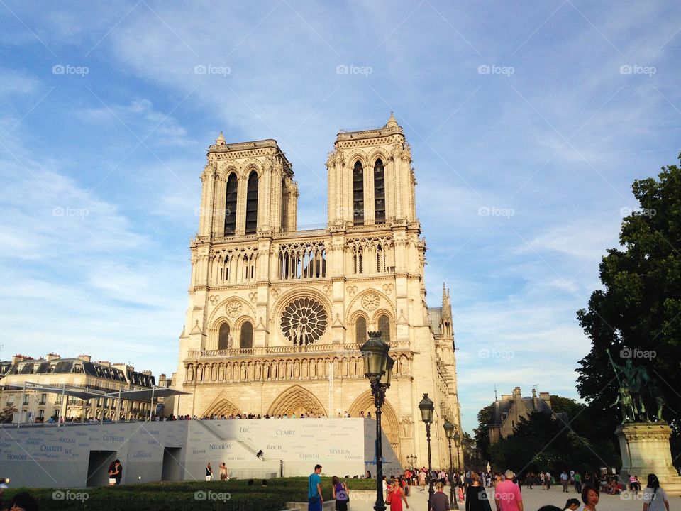 Notre Dame, Paris. Our beautiful mother.