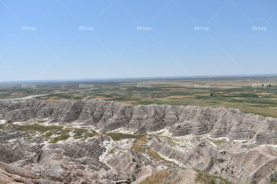 Landscapes, natural beauty, layers