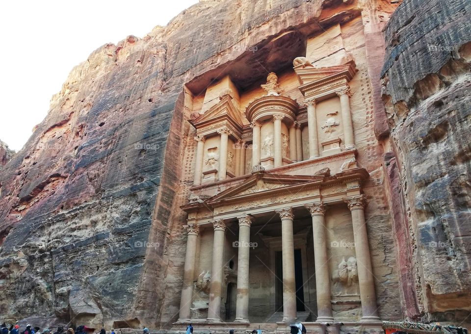 The temple of Petra