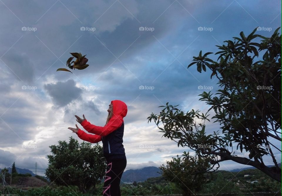 Autumn#sky#clouds#nature#human#leaves#free#happy