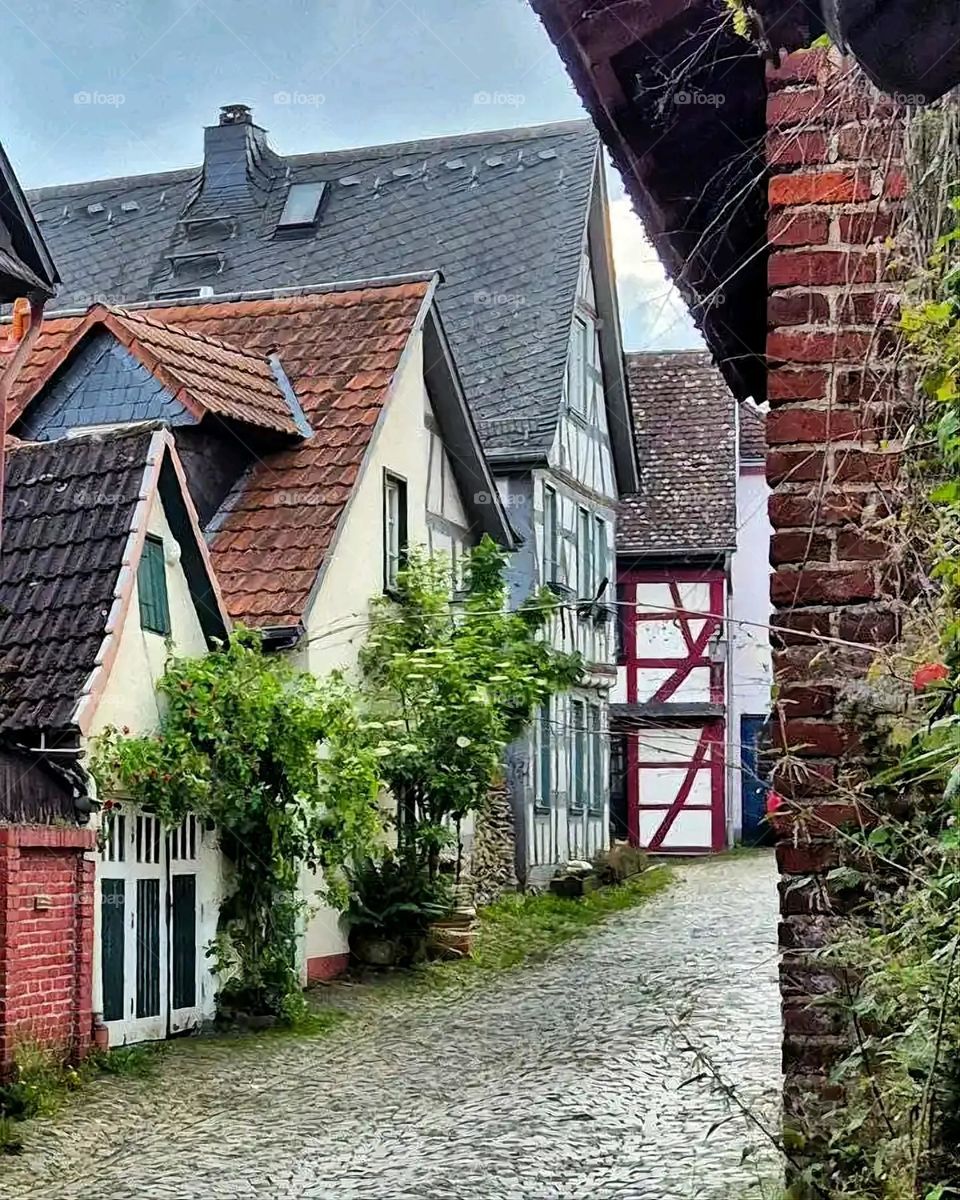 Glory be to God, the magnificent and picturesque view and the natural green trees are a view that is nothing more wonderful than it