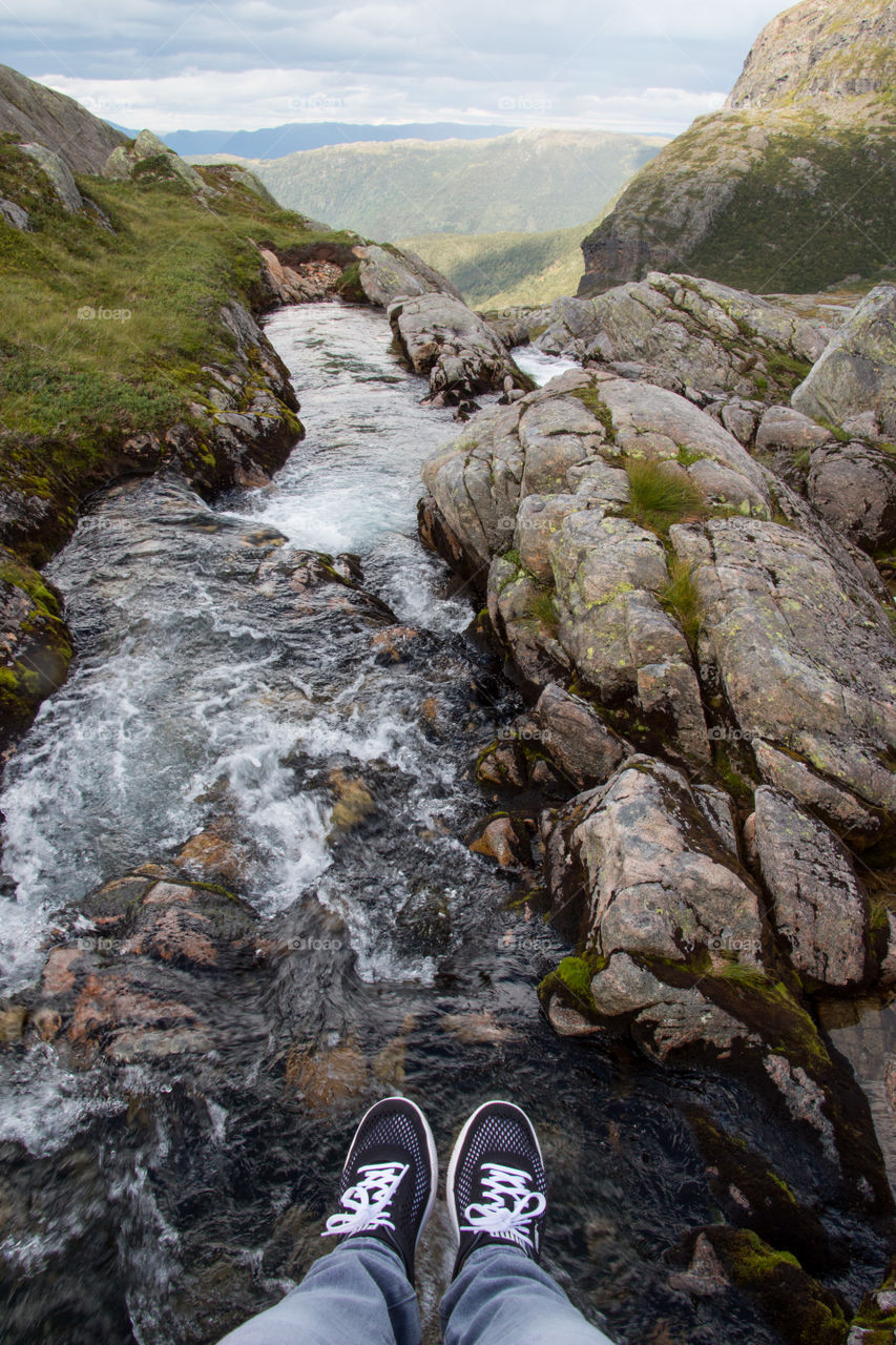 River rapids in Norway