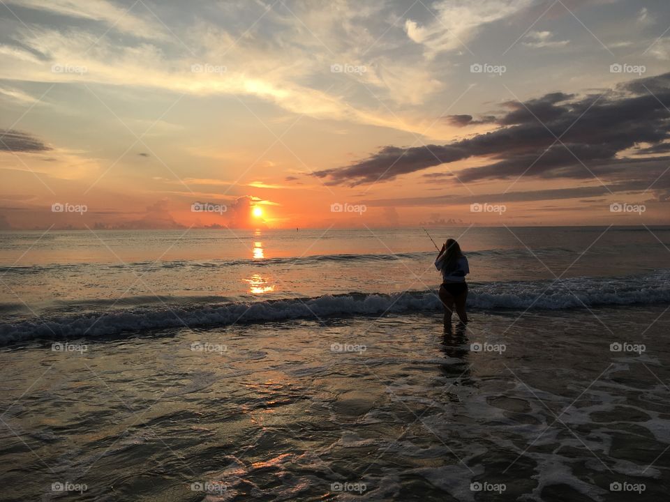 Daytona beach sunrise 