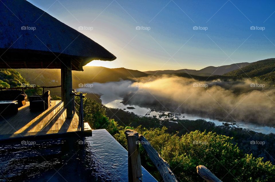 My morning View - Game Lodge in South Africa