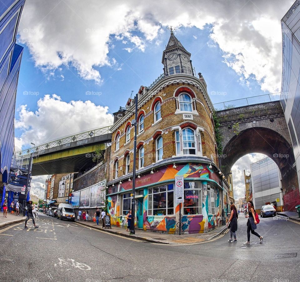 Restaurant under the Brixton arches